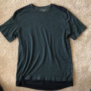 Men Dark Green Under Armour Heatgear T-Shirt